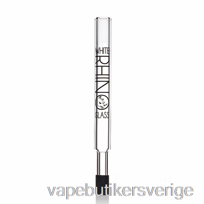 Vape Sverige Vit Noshörning Pyrex Dab Halm V2